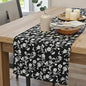 Floral Table Runner Vintage Flowers Botanical Design Rustic Vintage Grand by OveeshaHomeDecor
