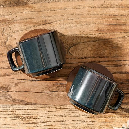 LUKA Porcelain Stackable Espresso Cups - Image 2