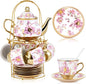 Zhehao 20 Pcs Porcelain Tea Set by Zhehao