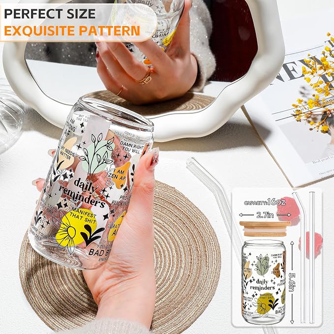 DWTS DANWEITESI Glass Cups - Image 2
