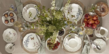 Lenox Butterfly Meadow Herbs Porcelain 12-Piece Dinnerware Set - Image 9