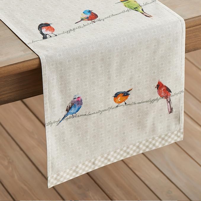Maison d' Hermine Table Runner 100% Cotton 14.50" x 108" | Table Runners 108 - Image 9