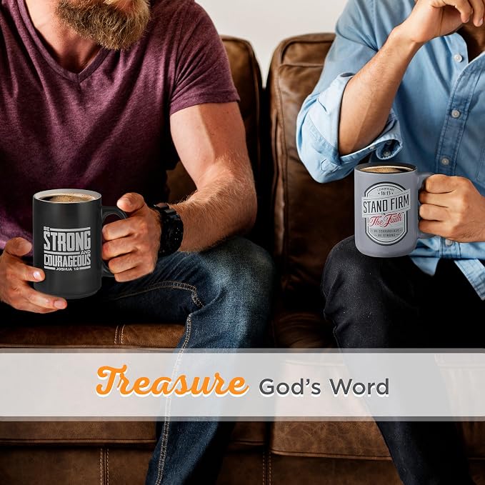 Christian Art Gifts Large Ceramic Inspirational Scripture Coffee & Tea Mug - Image 3