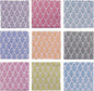 DIYANAIMPEX 10 Pc Cotton Cloth Napkins Hand Block Print Hand Made Size 16x16 by DIYANA+IMPEX