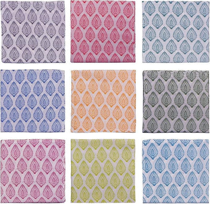 DIYANAIMPEX 10 Pc Cotton Cloth Napkins Hand Block Print Hand Made Size 16x16 - Image 7