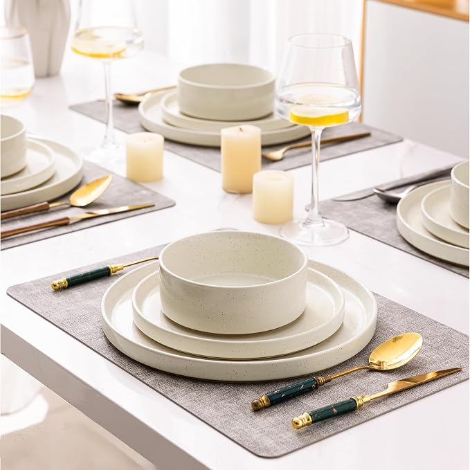 AmorArc Stoneware Dinnerware Sets - Image 8