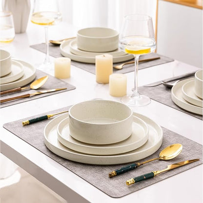 AmorArc Stoneware Dinnerware Sets - Image 8