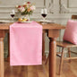 FOLINS&HOME Pink Waterproof Decorative Table Runner 36 Inches Long | 210GSM by FOLINSHOME