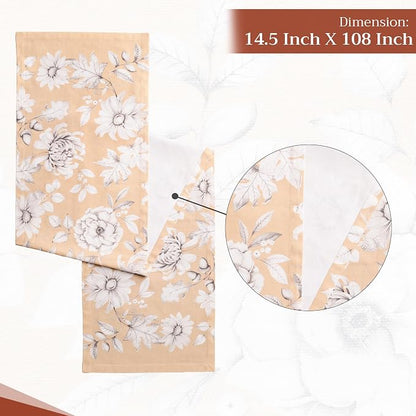 Maison d' Hermine Table Runner 100% Cotton 14.50" x 108" | Table Runners 108 - Image 4