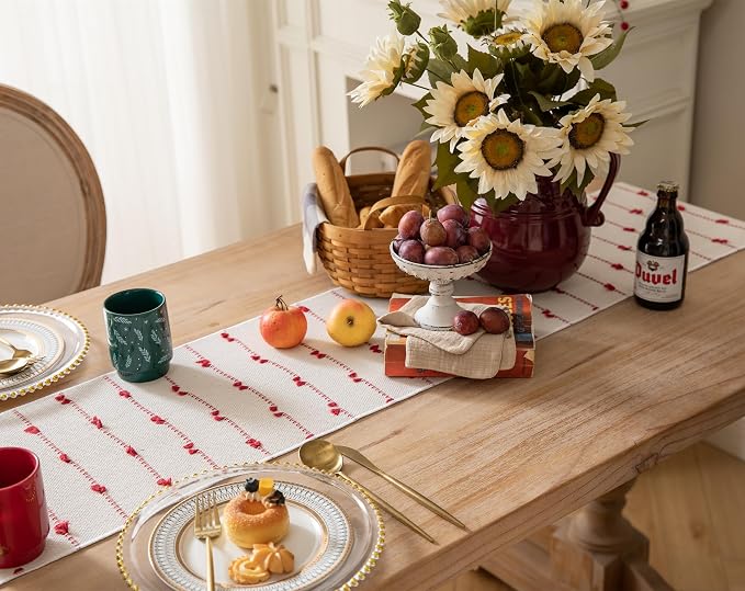 Caflife Christmas Table Runner 108 Inchs Long - Image 3