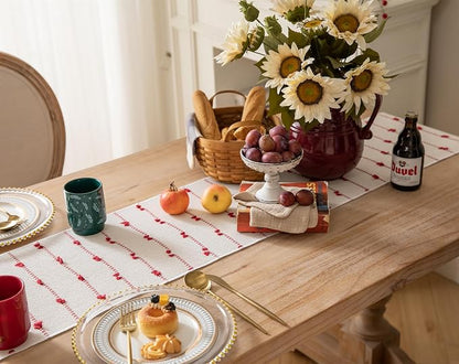 Caflife Christmas Valentines Table Runner 72 Inchs Long - Image 3