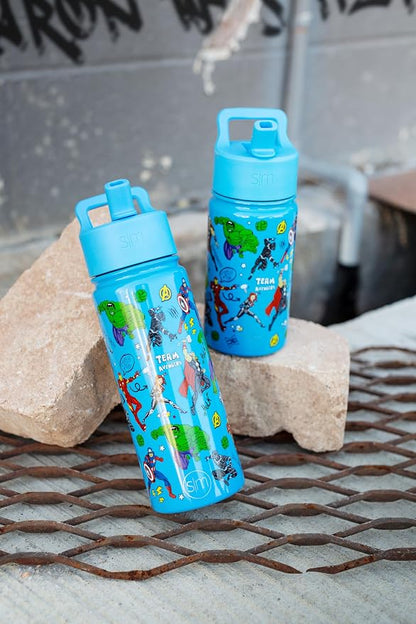 Simple Modern Marvel Avengers Kids Water Bottle & Toddler Cup | 14oz | - Image 2