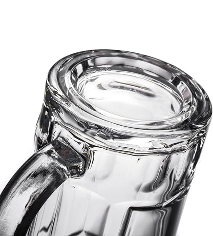 6 Pack Heavy Beer Mugs, Large Beer Glasses - Image 4