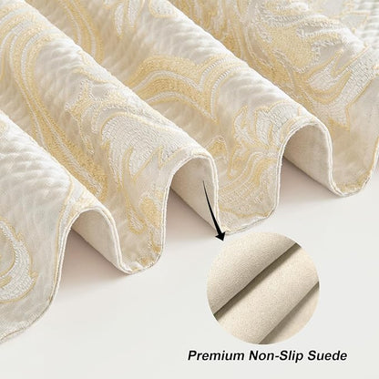 Loom and Mill Elegant Damask Jacquard Table Runner 13x108 inch - Image 4