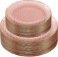 PLASTICPRO 128 Piece Combo Plates Set includes 64-7'' inch Plates & 64-10'' by PLASTICPRO