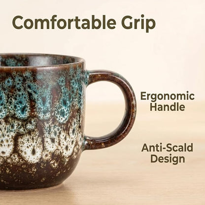 Ceramic Espresso Cups 5oz Small Modern Coffee Cup Thick Walled, Matcha Cups - Image 5