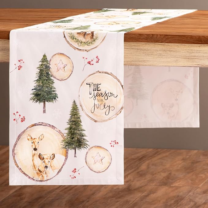 Maison d' Hermine Table Runner 100% Cotton 14.50" x 90" | Table Runners 90 - Image 8