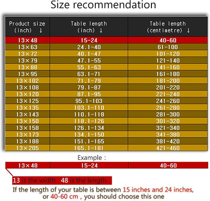 Luxury Velvet Gold Table Runner 48 Inches Long - Image 4