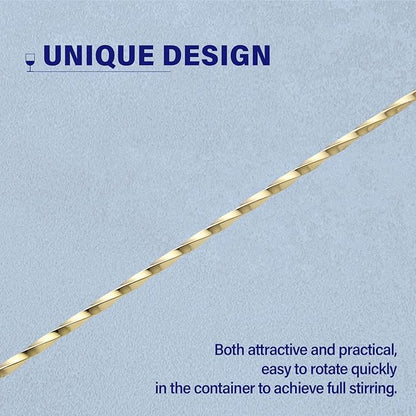 Bar Spoon Cocktail Mixing Stirrers, 12” Long Handle, Long Drink Spoons - Image 4