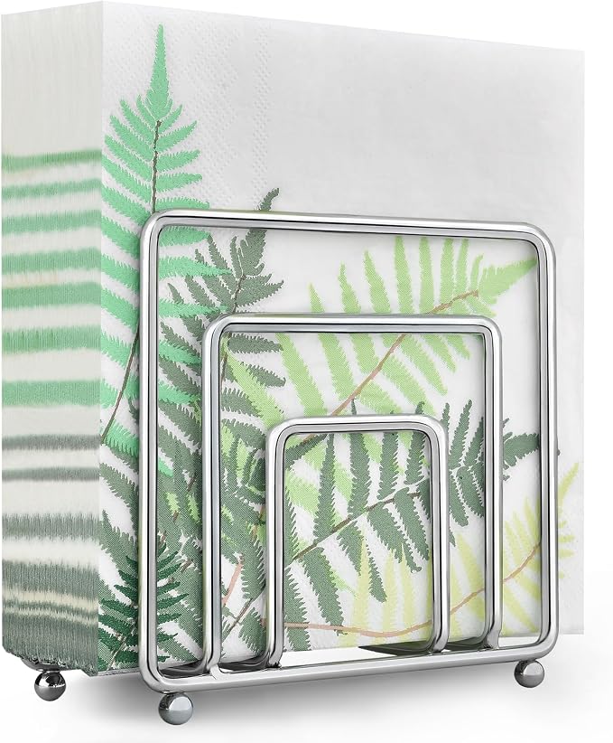 LAIHIFA Napkin Holder, Kitchen & Countertops, Modern Metal Cocktail Paper by LAIHIFA