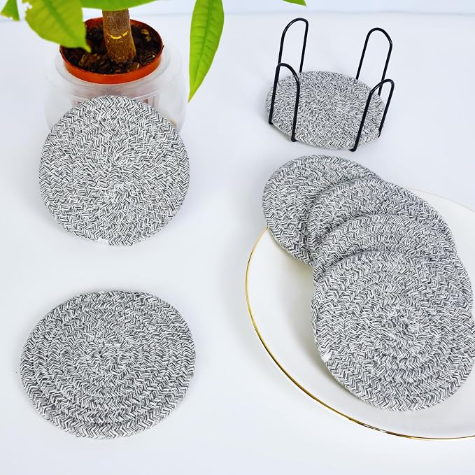ABenkle 8 Pcs Drink Coasters - Image 6