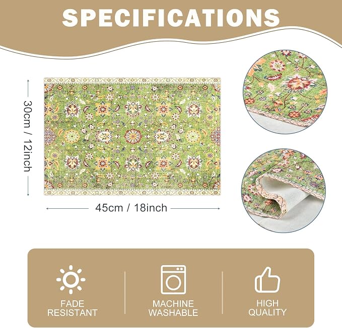 Snycler Table Runner Boho Table Runners Vintage Elegant Farmhouse Table Center - Image 5