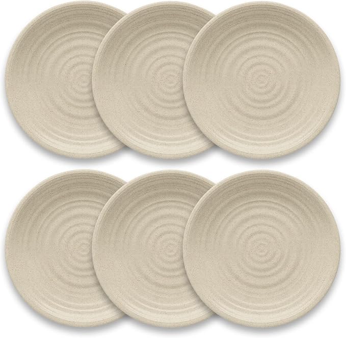 Matte Artisan 10.5'' Durable Planta Dinner Plates, Shatter-Resistant and by Unknown