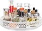 Ovicar Lazy Susan Turntable Organizer - 13 inch Rotating Spice Rack Metal Lazy Susan for Cabinet Pantry Kitchen Countertop Dining Table Cupboard Bathroom Vanity Refrigerator White