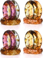 ALPHA Living HOME Spring Pastel Epoxy Napkin Rings by ALPHALivingHOME