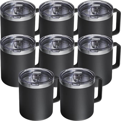 8 Pack 12oz Insulated Coffee Mug by avodvo