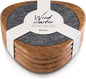 Roonin Mid Century Modern Coasters Set of 4 by ActivatedCharcoalBags