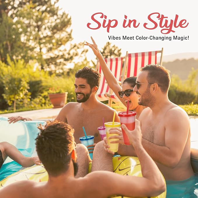 19pcs 24oz Color Changing Cups - Image 8