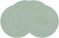 SHACOS Round Placemats Set of 4 Woven Braided Table Placemats 15 inch Cotton Polyester Place Mats Washable Table Mats Indoor Outdoor, Sage Green