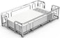 Guest Towel Holder Tray for Bathroom Countertop, Powder Room & Vanity Use by levimetree
