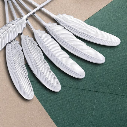 Creative spoons in multiple colors. They can be used to stir flower tea - Image 3