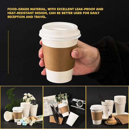 RACETOP 12 oz Paper Coffee Cups - Image 9