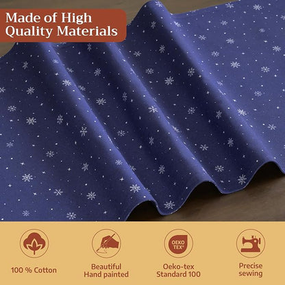 Maison d' Hermine Table Runner 100% Cotton 14.50" x 108" | Table Runners 108 - Image 3