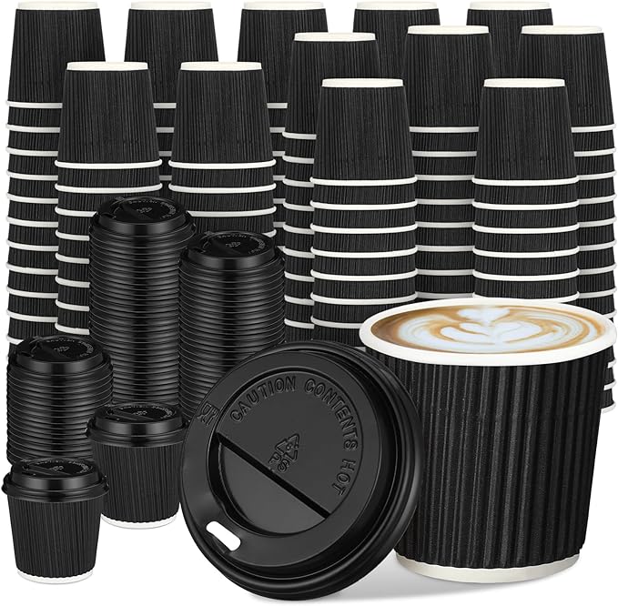 Uiifan 100 Set 4oz Disposable Espresso Cups by Uiifan