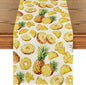 Artoid Mode Pineapple Fruit Spring Summer Table Runner, Seasonal Kitchen Dining by ArtoidMode