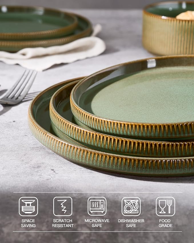 famiware Star 10/8 inches Salad Plates Set - Image 4