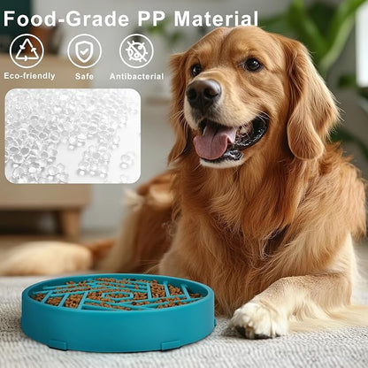 TOBYTO Slow Feeder Dog Bowls Large Medium Breed, Anti-Choking Slow Eating Dog - Image 2
