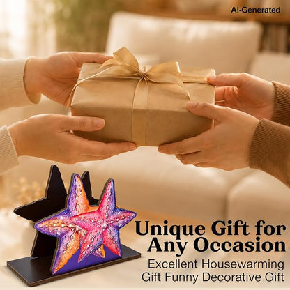 Starfish Decor Wood Napkin Holder - Image 7