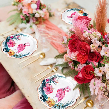 WRAPAHOLIC 25Pcs Summer Paper Plates - Image 3