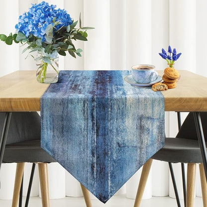 Blue and Grey Table Runner - Image 2