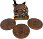 The Bridge Collection Western Saddle Coaster Set by TheBridgeCollection