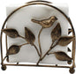 Cast Iron Bird & Tree Classic Napkin Holder/Tabletop Freestanding Tissue by Owlgift