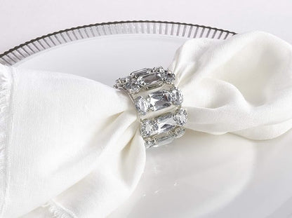 Jeweled Gem Stone Napkin Ring - Image 4