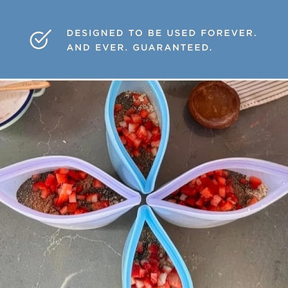Stasher Premium Reusable Silicone Food Storage Bowl, 6-Cup | Food-Safe Silicone - Image 9