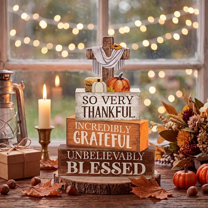 Moucuny 4 Pcs Fall Table Decoration - Image 6