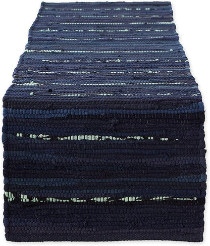 DII Handmade Chindi Tabletop, Reversible and Machine Washable, Table Runner by DII